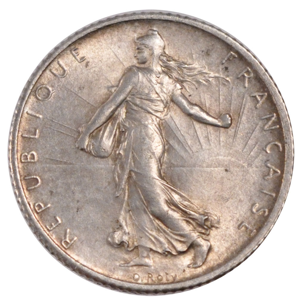 FRANCE, Semeuse, Franc, 1898, Paris, KM #844.1, MS(60-62), Silver, 23, Gadoury..