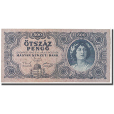 Banknote, Hungary, 500 Pengö, 1945, 1945-07-15, KM:117a, EF(40-45)
