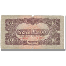 Billet, Hongrie, 100 Pengö, 1944, KM:M8, TB