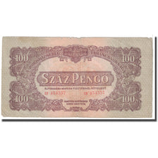 Banknot, Węgry, 100 Pengö, 1944, Undated, KM:M8, VF(20-25)