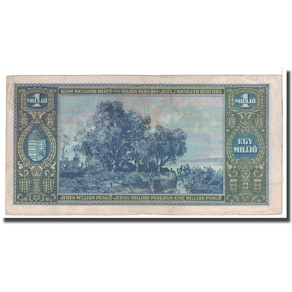 Banknote, Hungary, 1,000,000 Pengö, 1945, 1945-11-16, KM:122, VF(20-25)