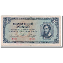 Banknote, Hungary, 1,000,000 Pengö, 1945, 1945-11-16, KM:122, VF(20-25)