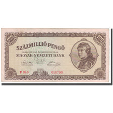 Banknote, Hungary, 100,000,000 Pengö, 1946, 1946-03-18, KM:124, AU(55-58)