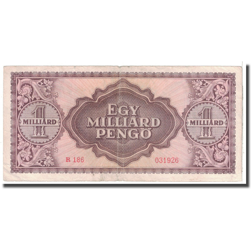 Banknote, Hungary, 1 Milliard Pengö, 1946, 1946-03-18, KM:125, EF(40-45)