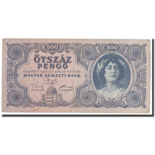 Banknote, Hungary, 500 Pengö, 1945, 1945-07-15, KM:117a, VF(20-25)