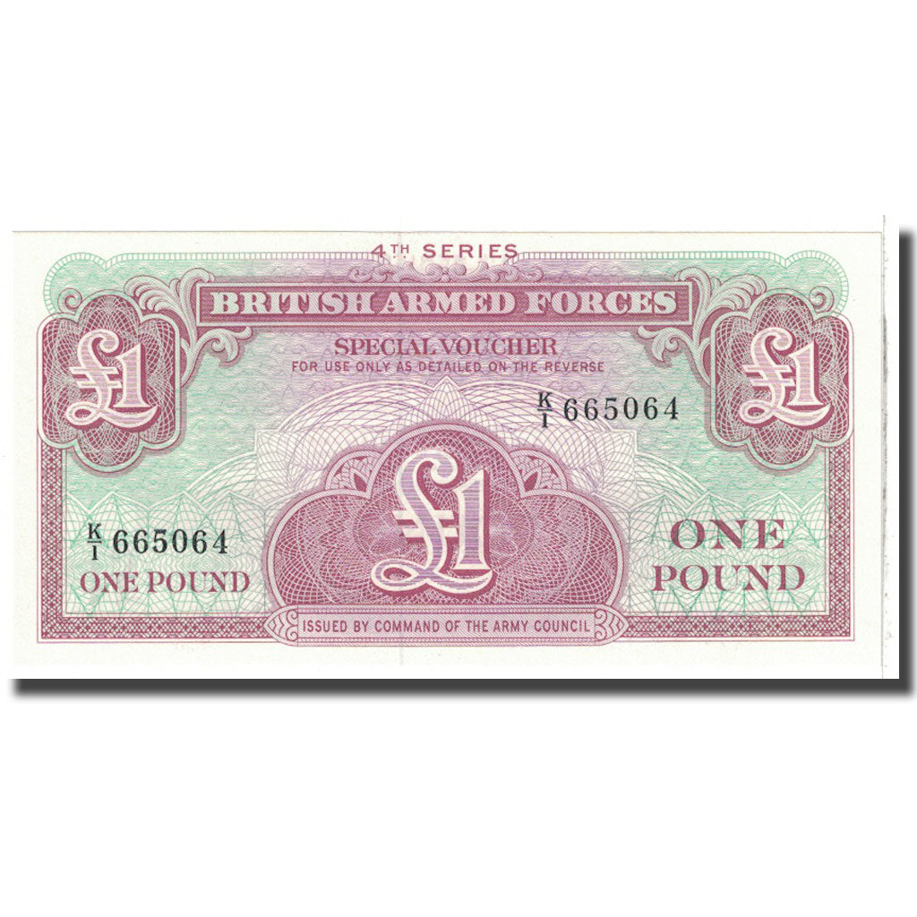 Banknot, Wielka Brytania, 1 Pound, Undated, Undated, KM:M36a, UNC(65-70)