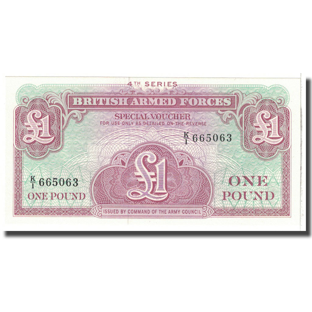 Nota, Grã-Bretanha, 1 Pound, KM:M36a, UNC(65-70)