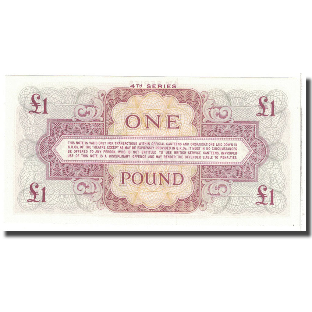 Nota, Grã-Bretanha, 1 Pound, KM:M36a, UNC(65-70)