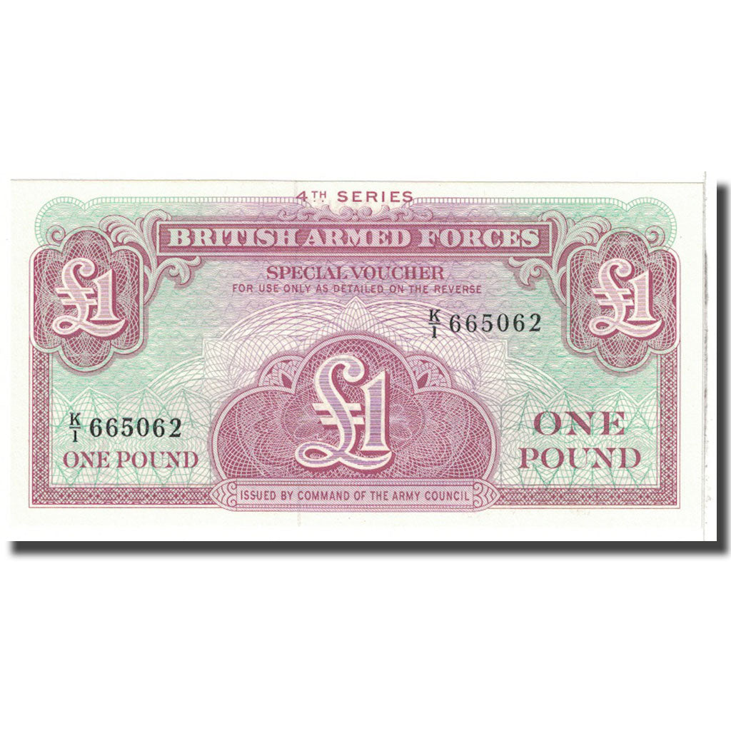 Banknot, Wielka Brytania, 1 Pound, Undated, Undated, KM:M36a, UNC(65-70)
