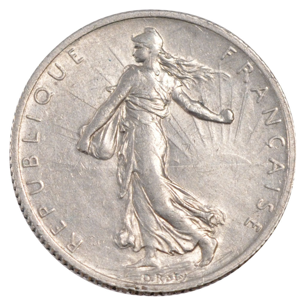 Francia, Semeuse, 2 Francs, 1913, Paris, SPL-, Argento, Gadoury:532