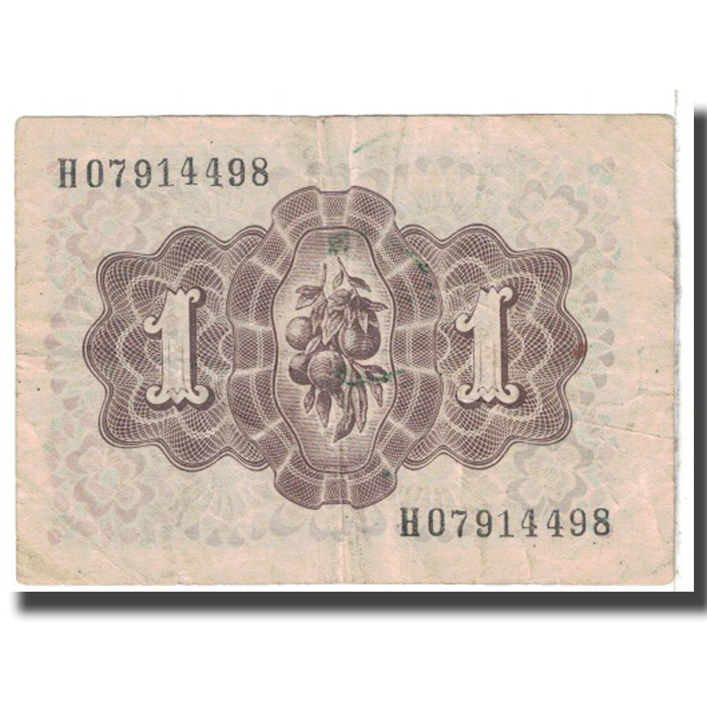 Banknote, Spain, 1 Peseta, 1948, 1948-06-19, KM:135a, VF(20-25)