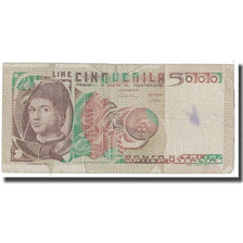 Banknot, Włochy, 5000 Lire, 1980, 1980-01-02, KM:105b, VG(8-10)