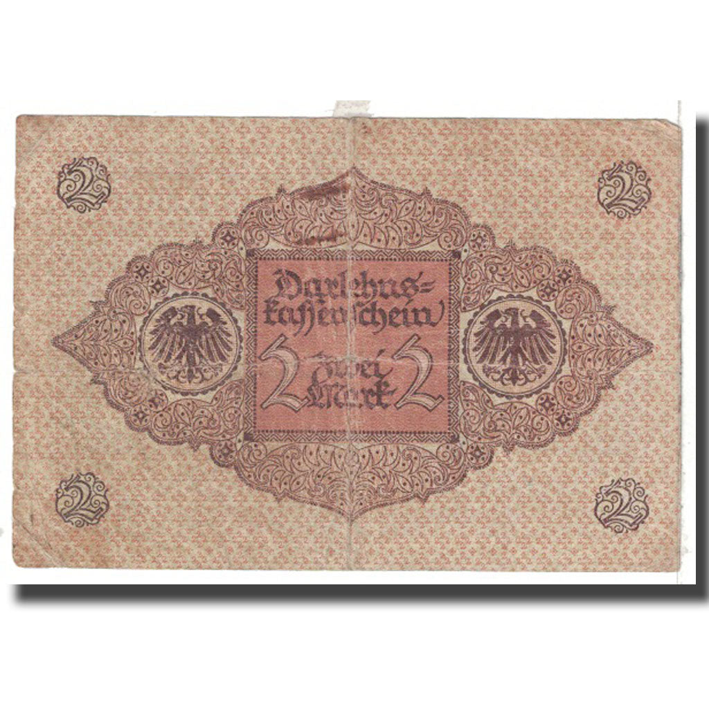 Banknote, Germany, 2 Mark, 1920, 1920-03-01, KM:59, VG(8-10)