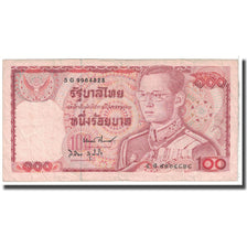 Biljet, Thailand, 100 Baht, KM:89, TB