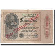 Banknote, Germany, 1 Milliarde Mark on 1000 Mark, 1922, 1922-12-15, KM:113a