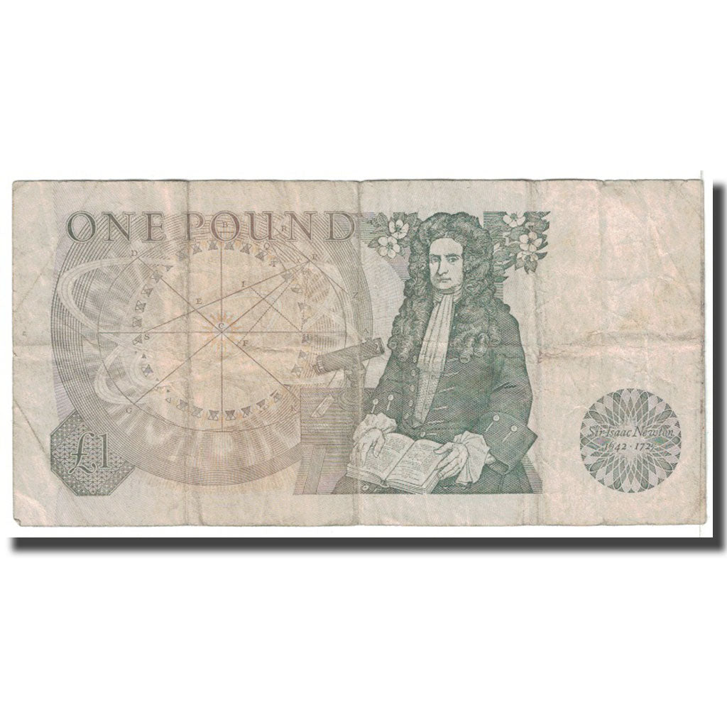 Banknot, Wielka Brytania, 1 Pound, KM:377a, VG(8-10)