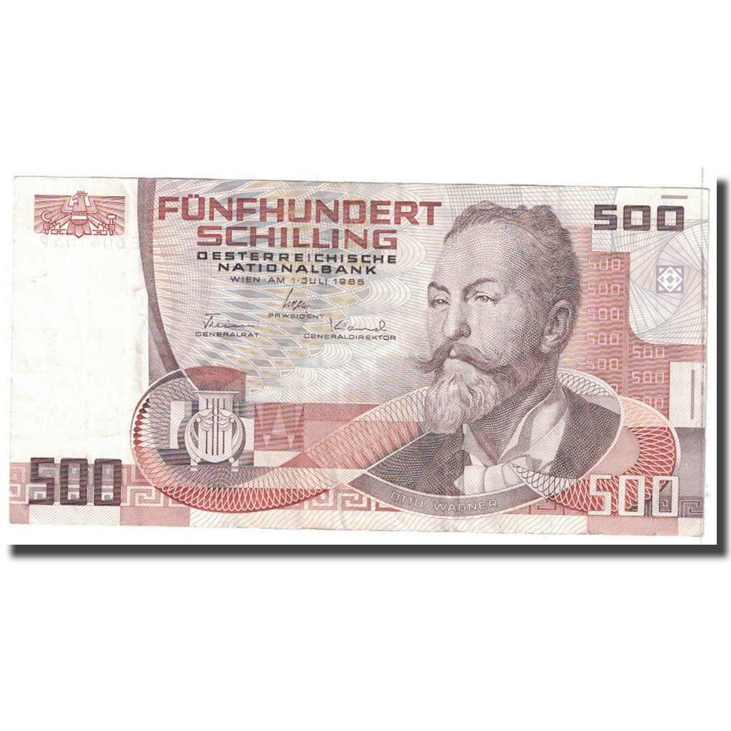 Banknote, Austria, 500 Schilling, 1985, 1985-07-01, KM:151, EF(40-45)