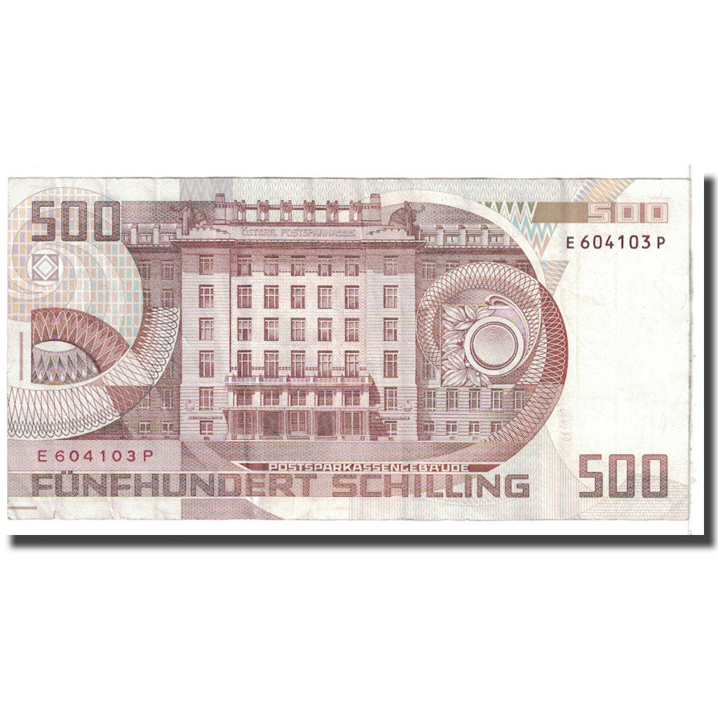 Banknote, Austria, 500 Schilling, 1985, 1985-07-01, KM:151, EF(40-45)