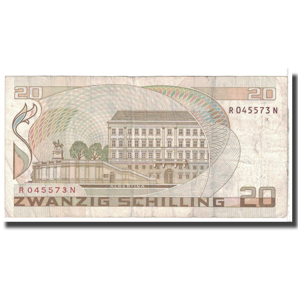 Banknote, Austria, 20 Schilling, 1985, 1985-10-01, KM:148, VF(20-25)