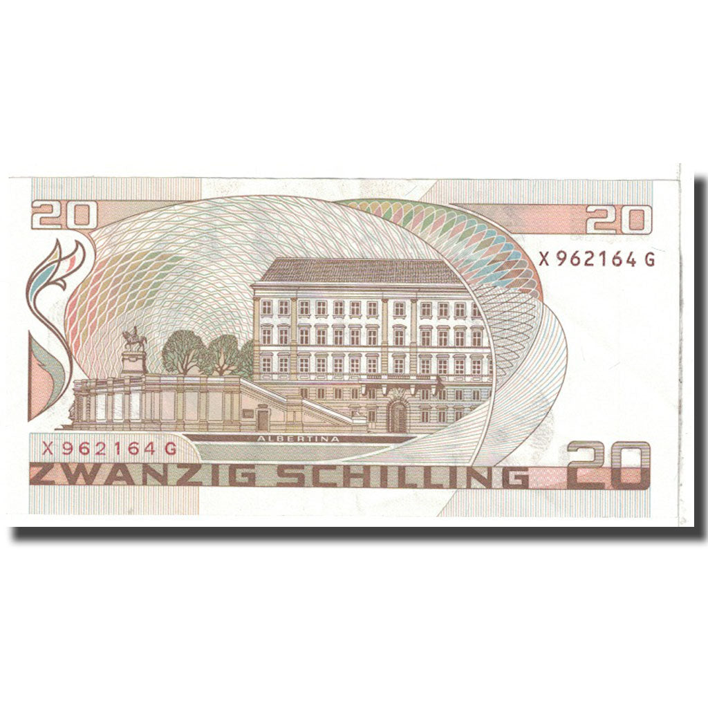 Banknote, Austria, 20 Schilling, 1985, 1985-10-01, KM:148, EF(40-45)