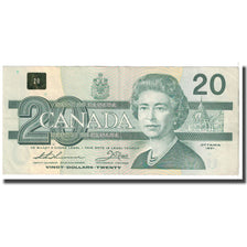 Billet, Canada, 20 Dollars, 1991, KM:97a, TTB