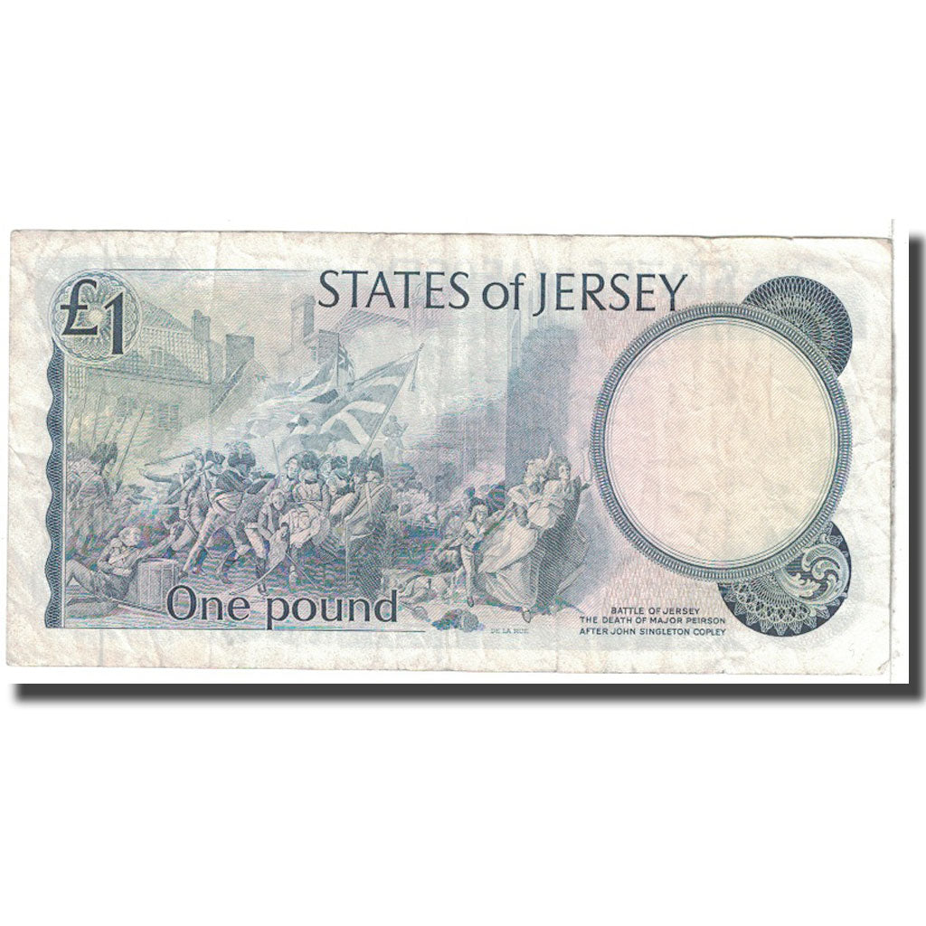 Billete, 1 Pound, Jersey, KM:11a, BC