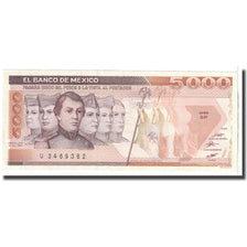 Billete, 5000 Pesos, 1985, México, 1985-07-19, KM:88a, SC