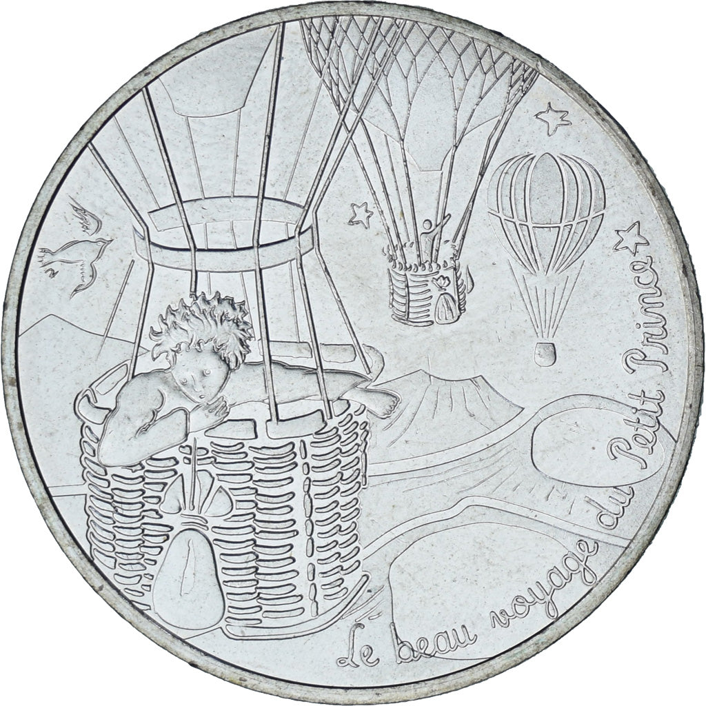 Francia, 10 Euro, Le beau voyage du Petit Prince, 2016, N°19/24, SPL-, Argento