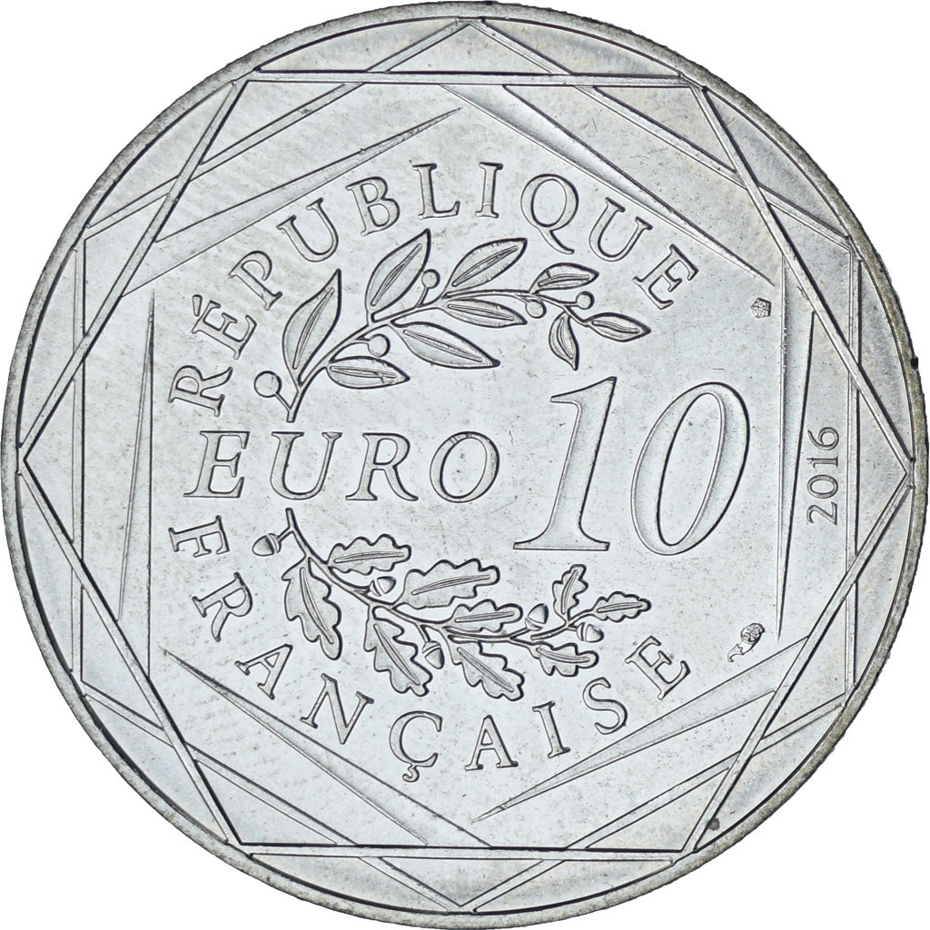 Francia, 10 Euro, Le beau voyage du Petit Prince, 2016, N°19/24, SPL-, Argento