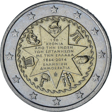 Grecia, 2 Euro, Star, 2014, BB+, Bi-metallico
