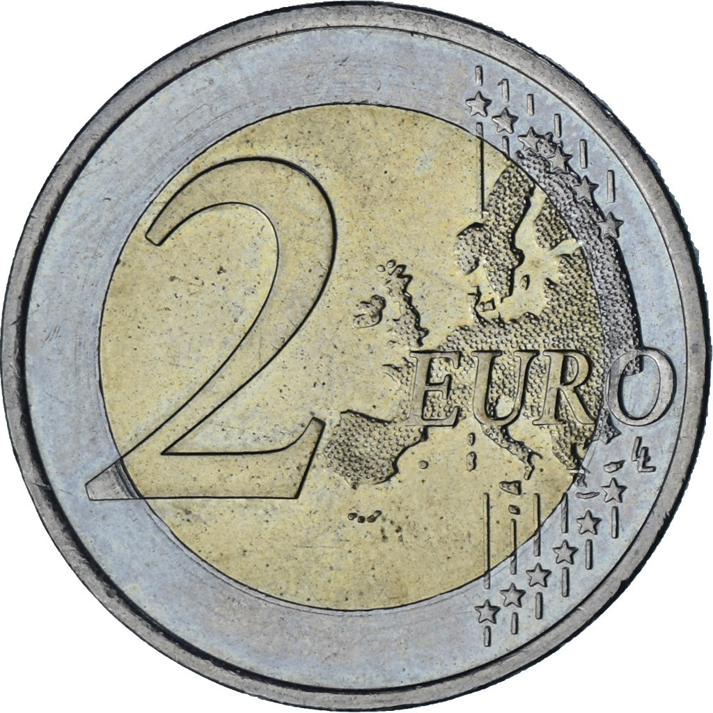 Grecia, 2 Euro, Star, 2014, BB+, Bi-metallico