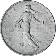 Munten, Frankrijk, Semeuse, Franc, 1967, Paris, PR, Nickel, KM:925.1
