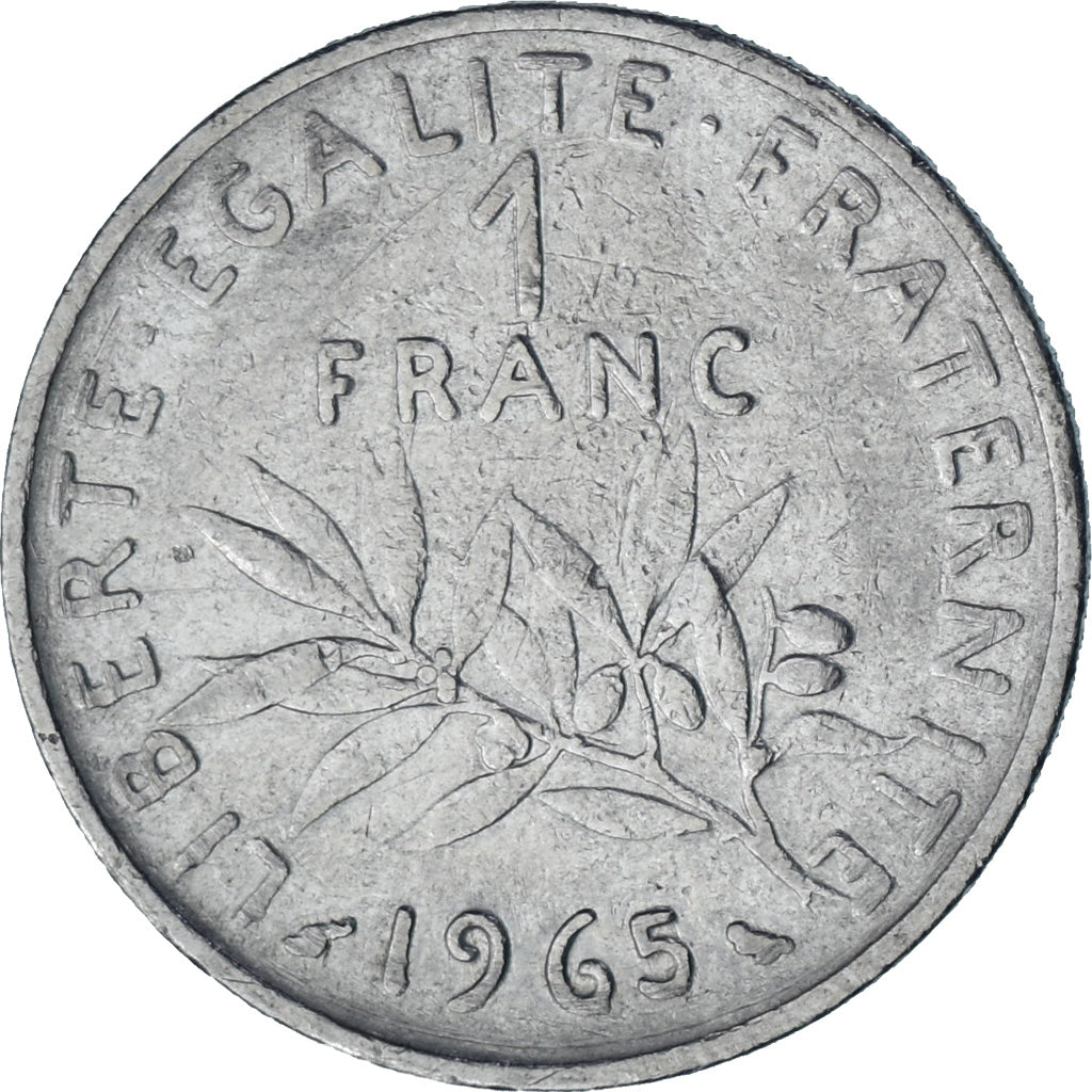 Monnaie, France, Semeuse, Franc, 1965, Paris, SUP, Nickel, Gadoury:474, KM:925.1