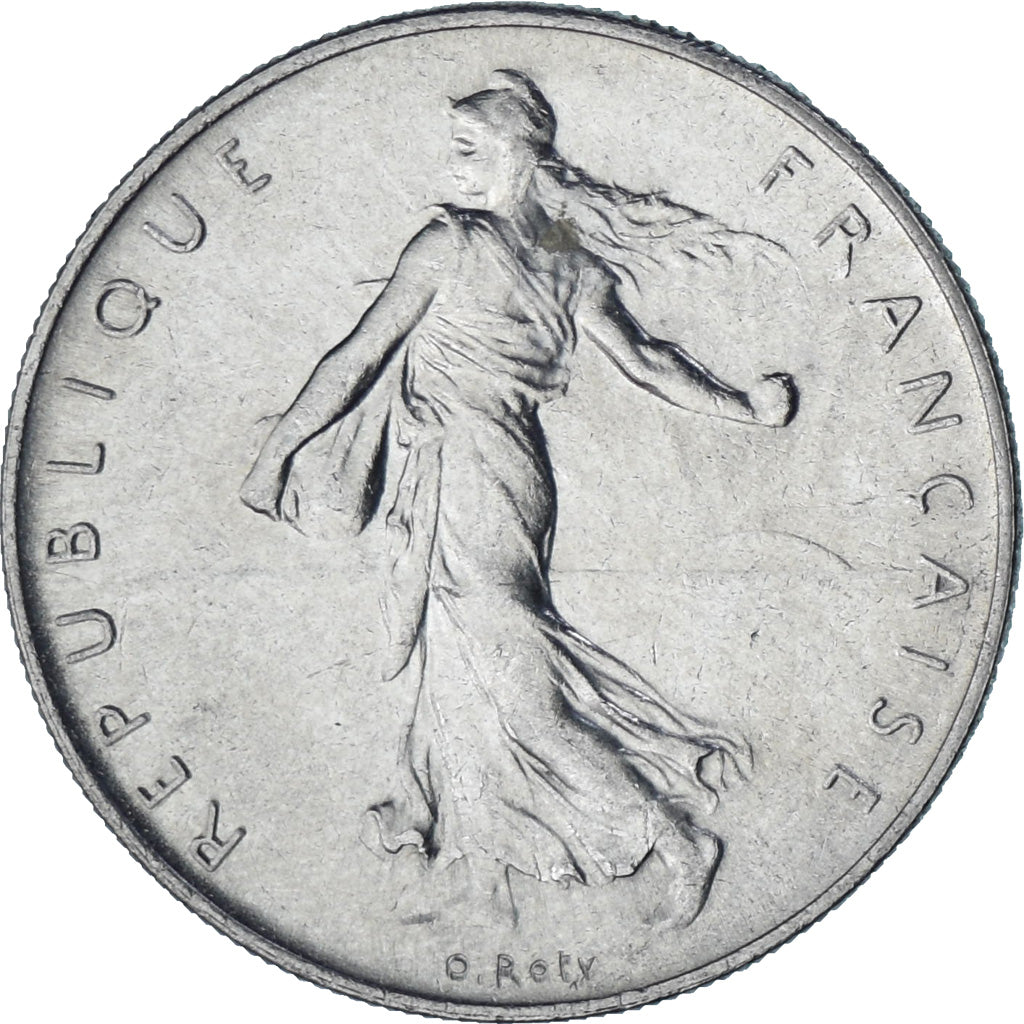 Moneta, Francia, Semeuse, Franc, 1960, Paris, SPL, Nichel, KM:925.1