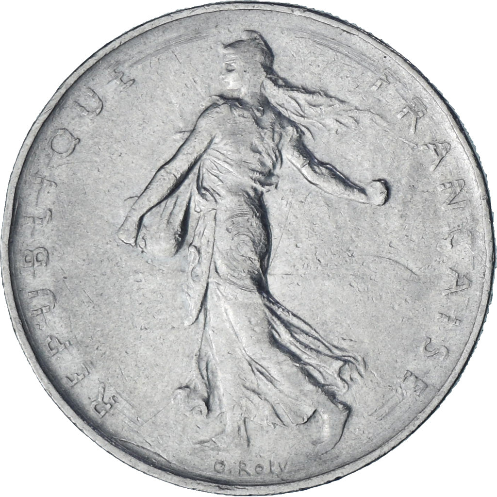 Moneta, Francia, Semeuse, Franc, 1965, Paris, SPL-, Nichel, KM:925.1