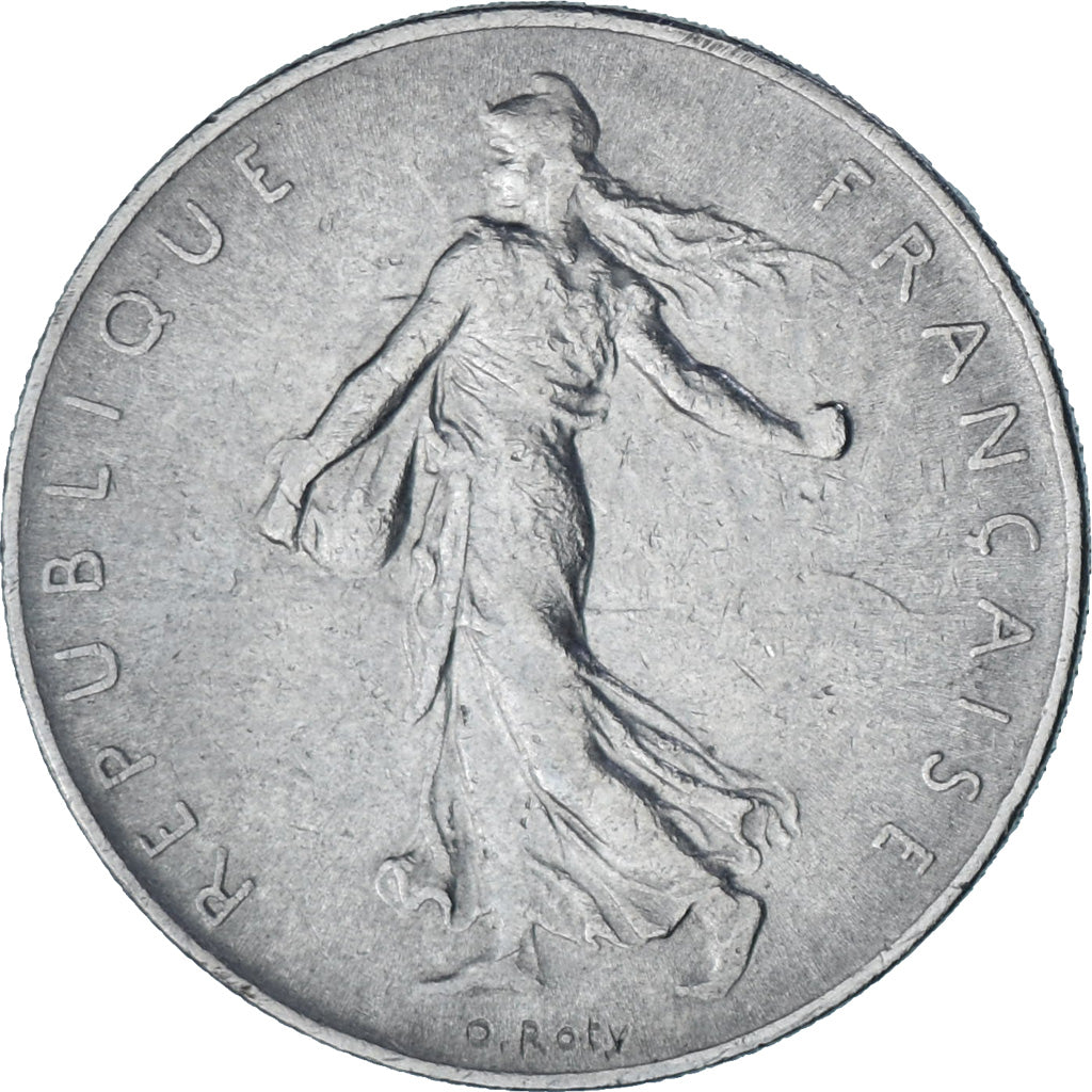 Moneta, Francia, Semeuse, Franc, 1962, Paris, SPL-, Nichel, KM:925.1