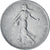 Moneta, Francja, Semeuse, Franc, 1962, Paris, AU(55-58), Nikiel, KM:925.1