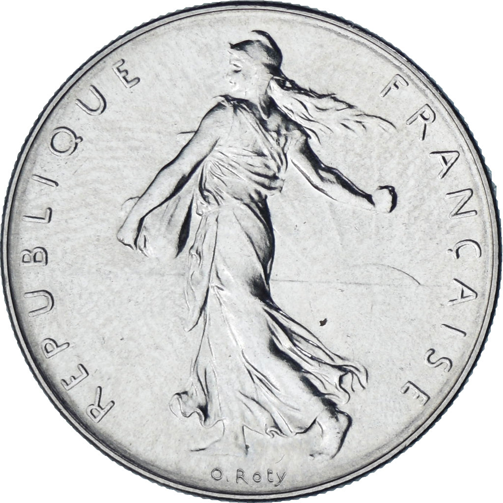 Münze, Frankreich, Semeuse, Franc, 1981, Paris, FDC, VZ, Nickel, KM:925.1
