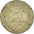 Moneta, Francja, Marianne, 5 Centimes, 1967, Paris, AU(55-58), Aluminium-Brąz
