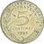 Coin, France, Marianne, 5 Centimes, 1993, Paris, AU(55-58), Aluminum-Bronze