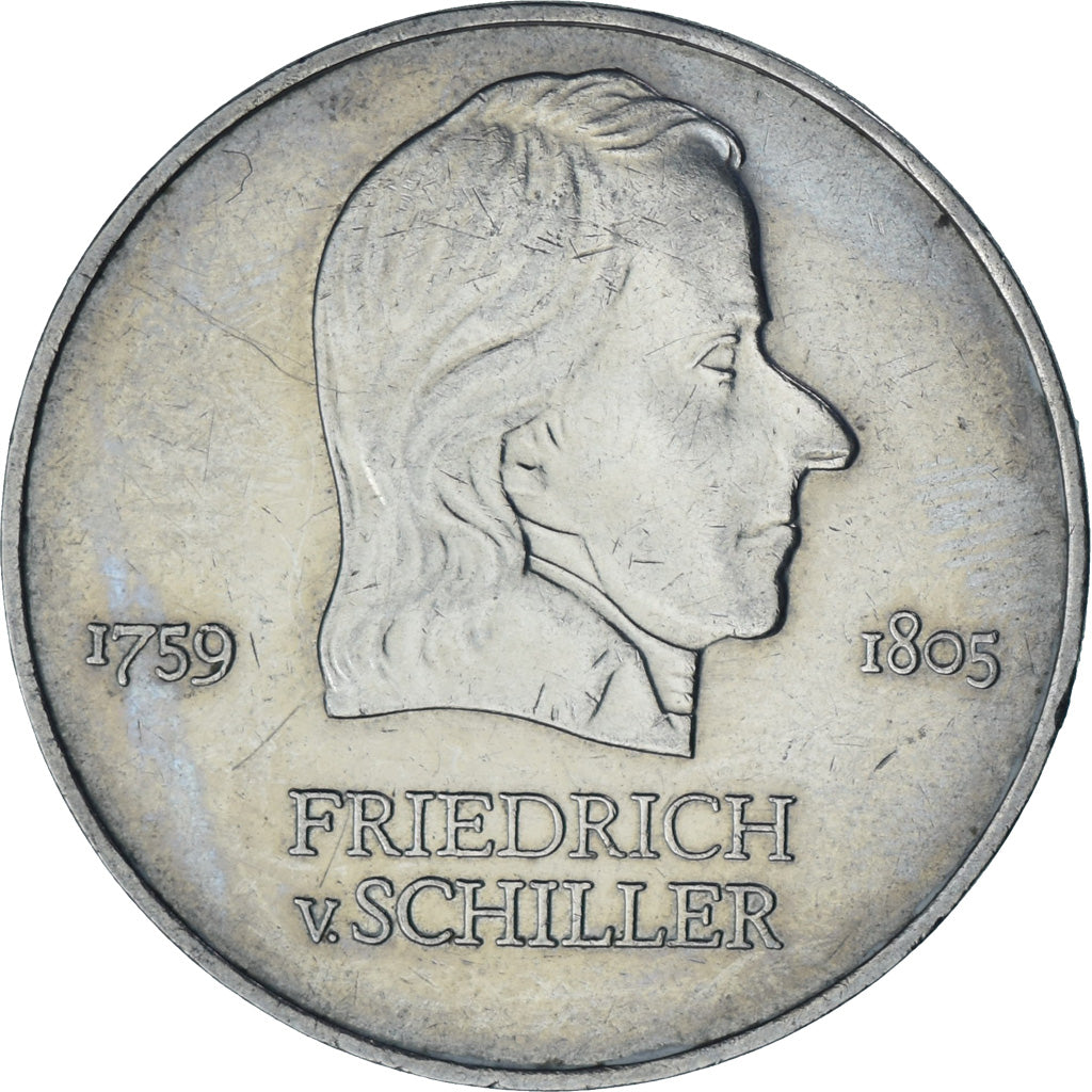 ALEMANHA - REPÚBLICA DEMOCRÁTICA, 20 Mark, 1972, Berlin, Cobre-níquel
