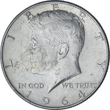 Monnaie, États-Unis, John F. Kennedy, Half Dollar, 1964, Philadelphie, Argent