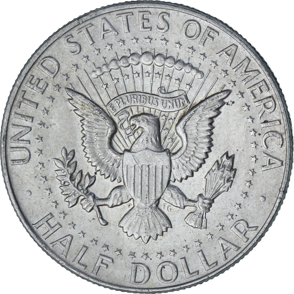 Monnaie, États-Unis, John F. Kennedy, Half Dollar, 1964, Philadelphie, Argent