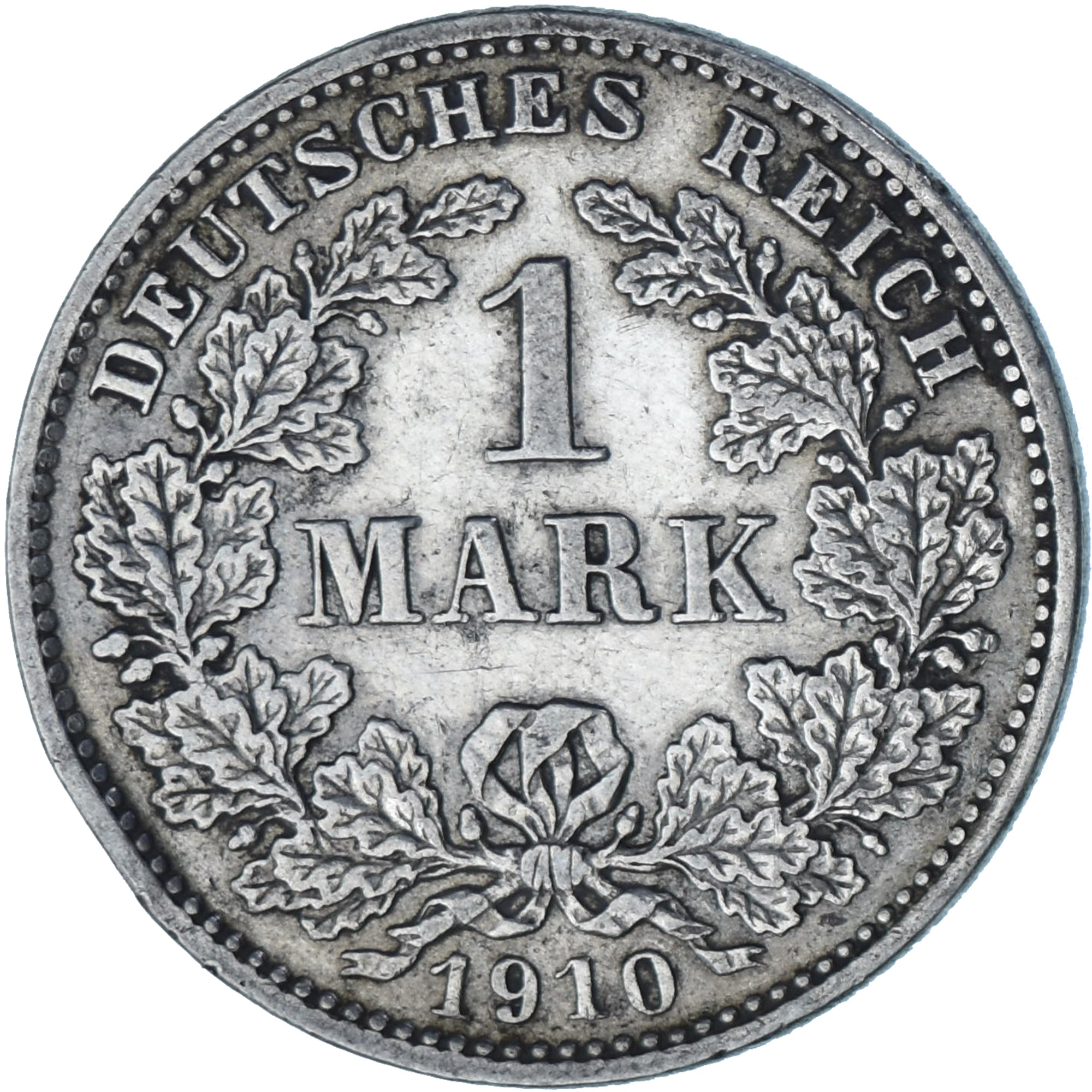Münze, GERMANY - EMPIRE, Wilhelm II, Mark, 1910, Munich, SS, Silber, KM:14