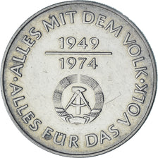 Moneta, REPUBBLICA DEMOCRATICA TEDESCA, 10 Mark, 1974, Berlin, SPL-