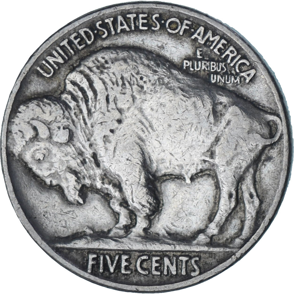 Moneta, Stati Uniti, 5 Cents, 1936, BB+, Cupronickel