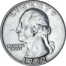 Moneta, Stati Uniti, Washington Quarter, Quarter, 1952, U.S. Mint, Denver, SPL-