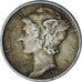 Moneta, Stati Uniti, Mercury, Dime, 1941, U.S. Mint, MB, Argento