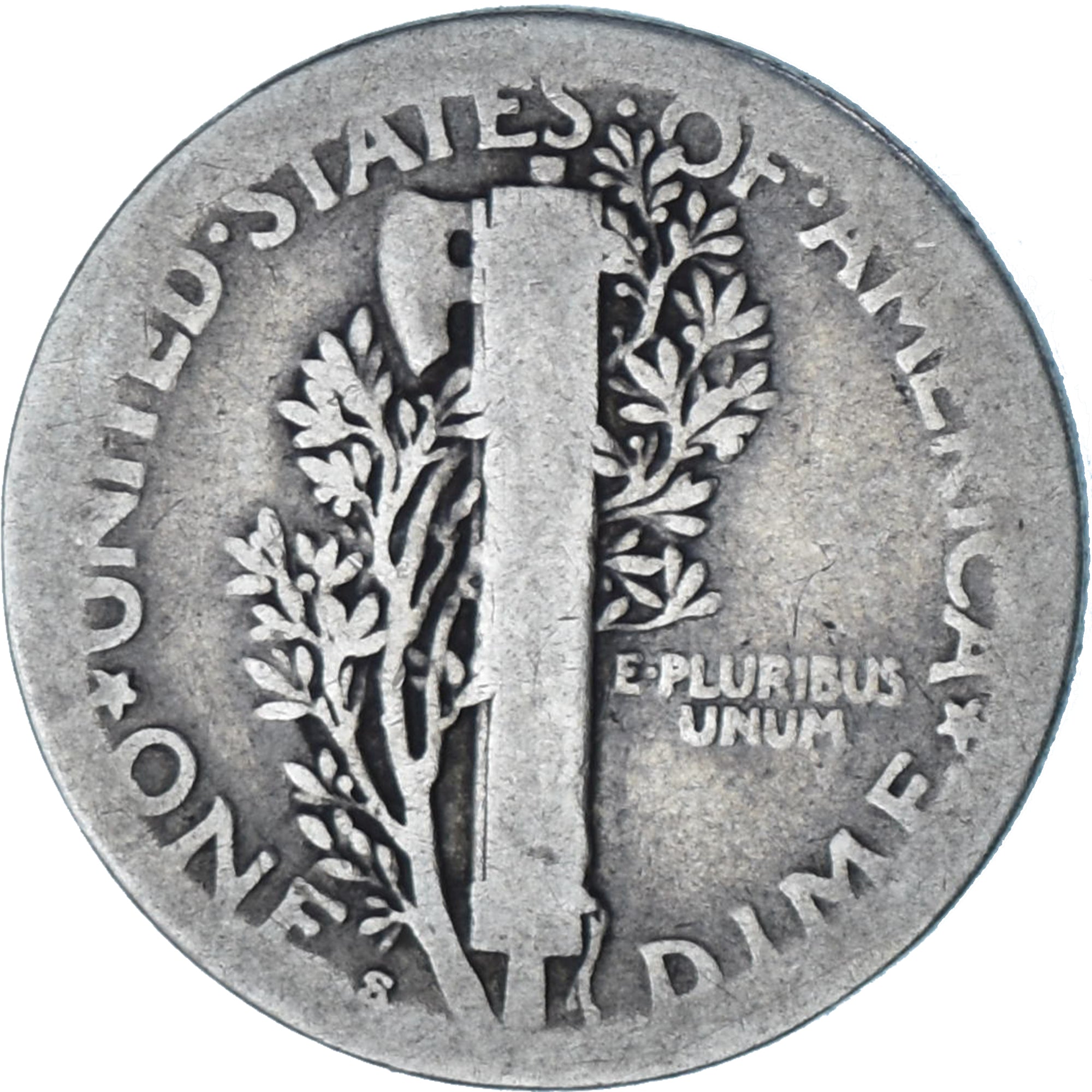 Stati Uniti, Dime, Mercury Dime, 1920, U.S. Mint, Argento, B, KM:140