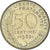 Moneda, Francia, Marianne, 50 Centimes, 1963, Paris, EBC+, Aluminio - bronce